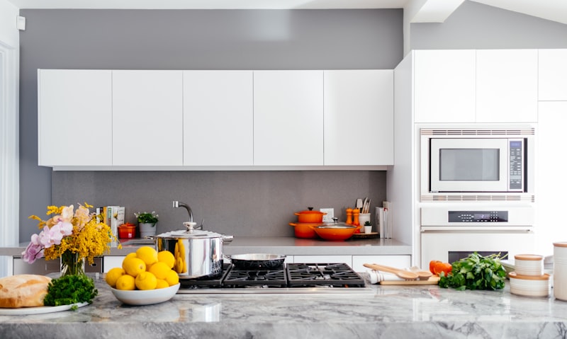 Modern White Kitchen
